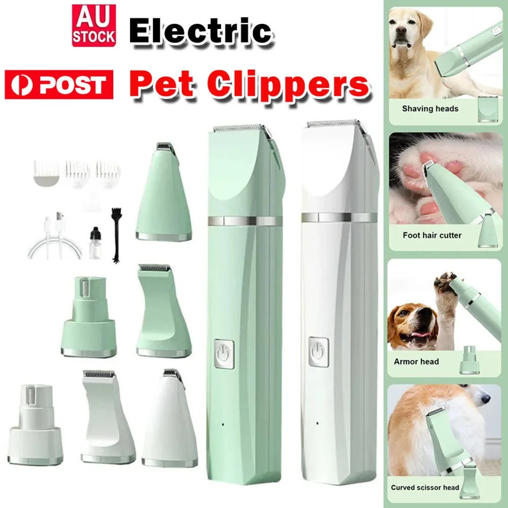 PawTrim Pro 4-in-1 Cordless Pet Grooming Clippers