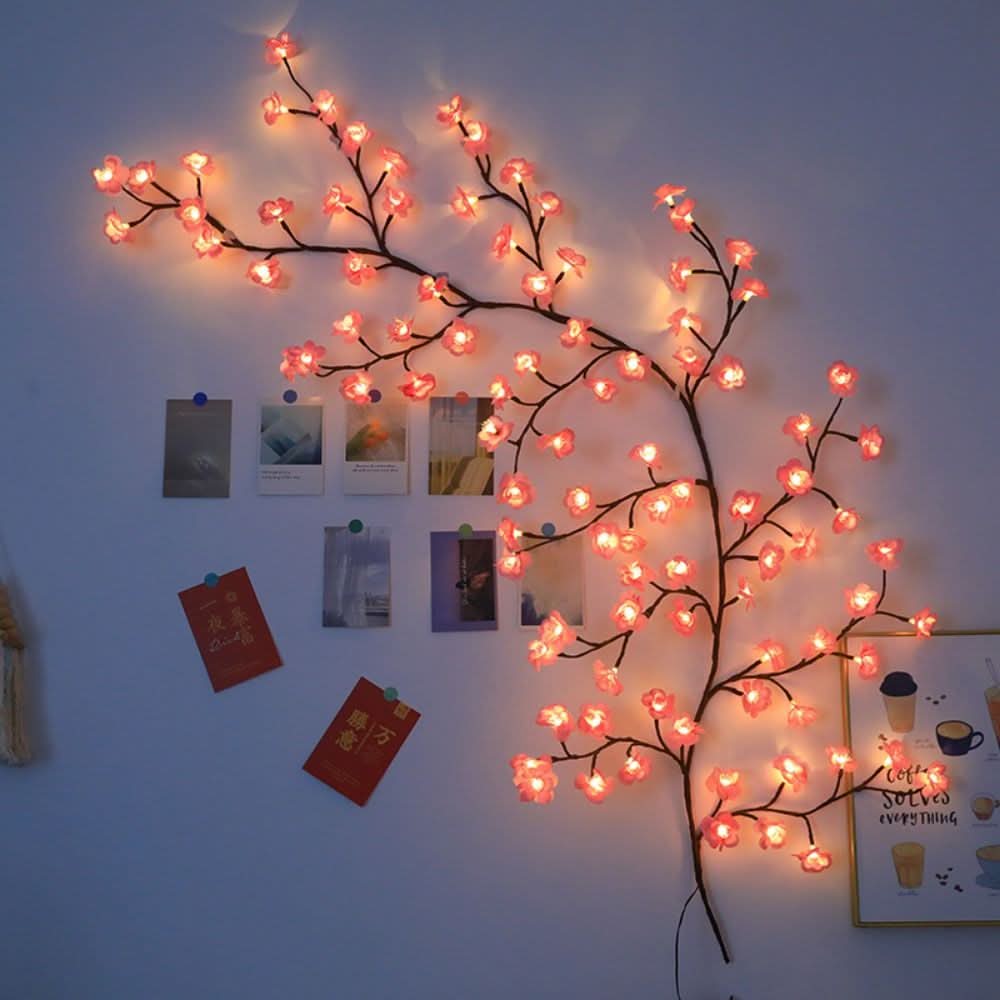Luminous Nature-Inspired LED Branch Lights for Home Decor