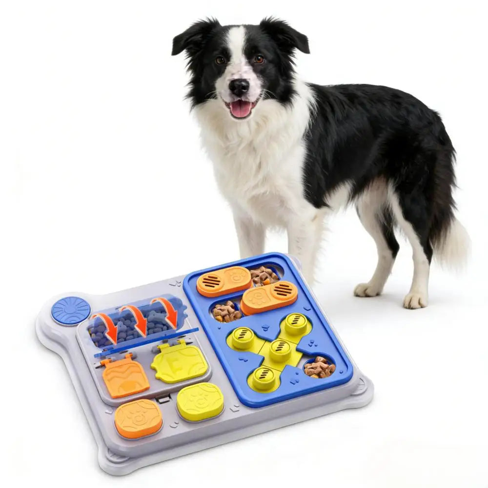 BrainBoost | Smart Dog Puzzle Feeder | Engaging Slow Feeder for Small & Medium Dogs
