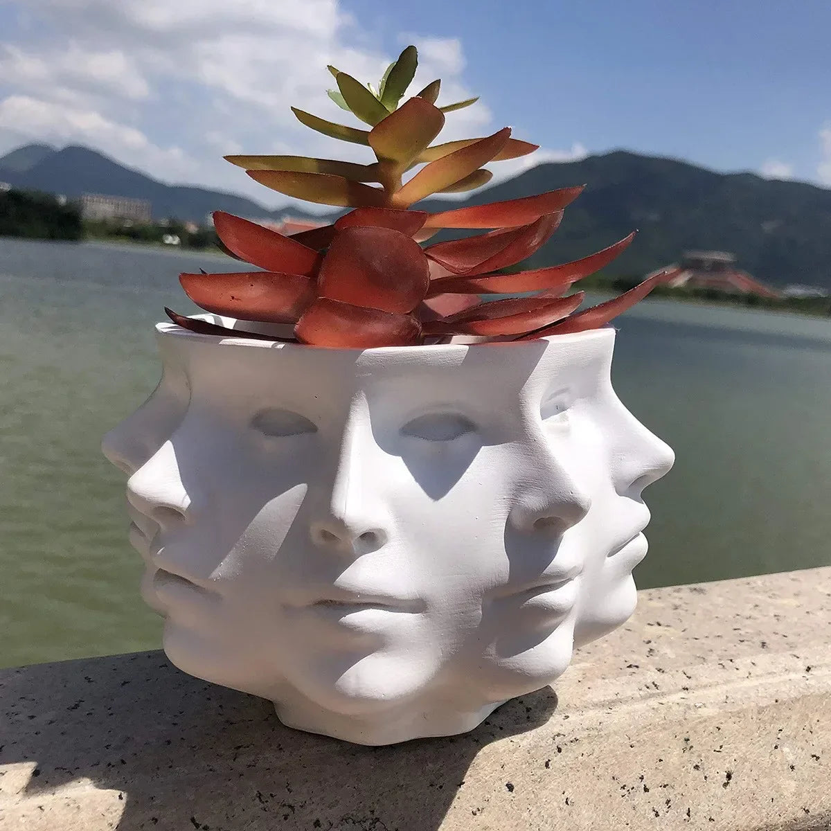 Face Pot for 3D Facial Treatments