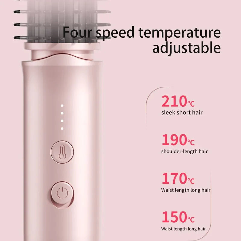 FlexiStyle 2-in-1 Cordless Hair Curler & Straightener