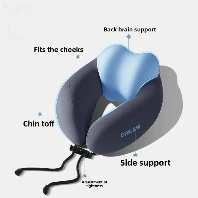 ComfortCruise – U-Shaped Travel Pillow for Neck Relief