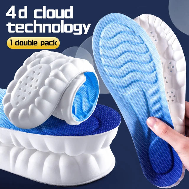 ActiveStride 4D Athletic Insoles – Lightweight Supportive Inserts