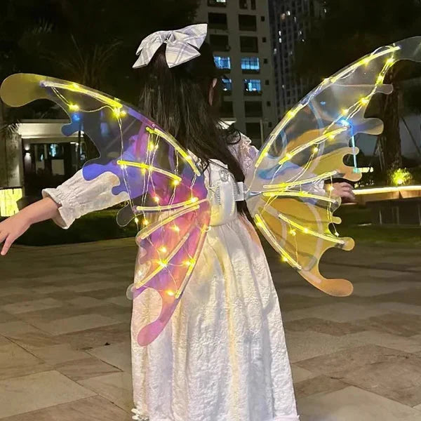 Enchanting LED Fairy Wings for Kids & Adults