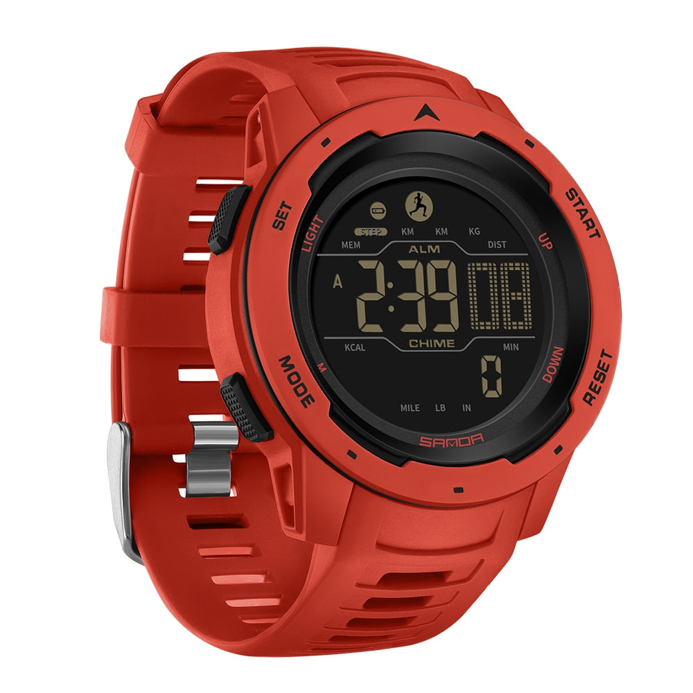 Rugged Outdoor Activity Tracker Watch – Waterproof & Durable