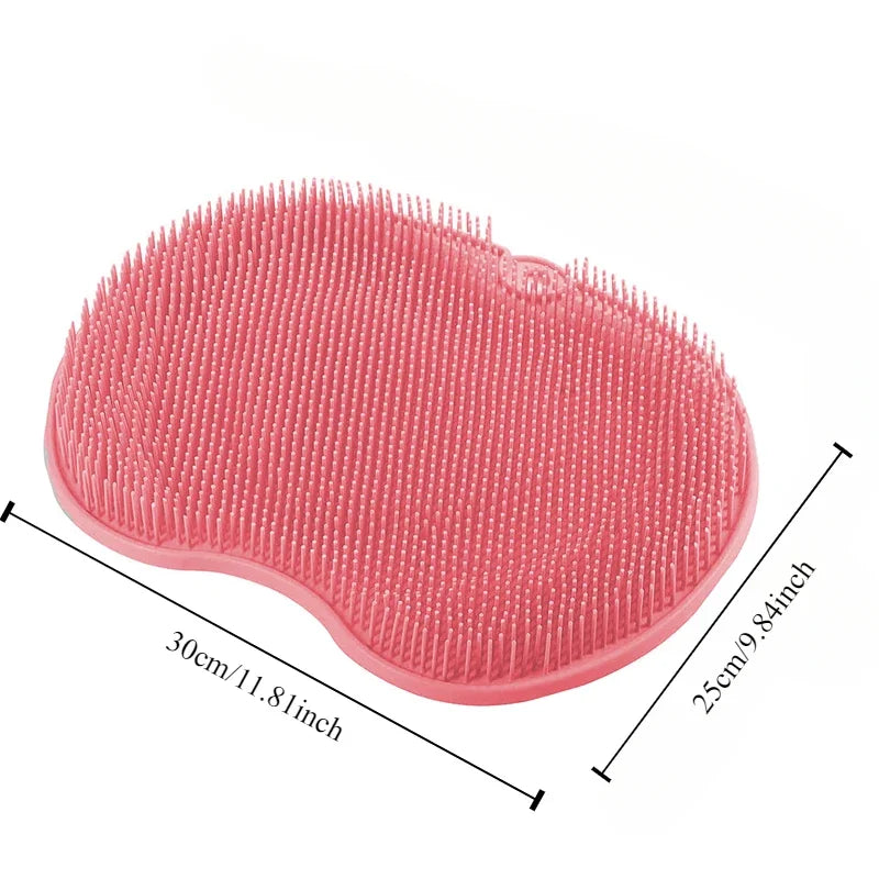 SoleRevive Exfoliating Foot Scrubber Mat with Grip Suction Cups
