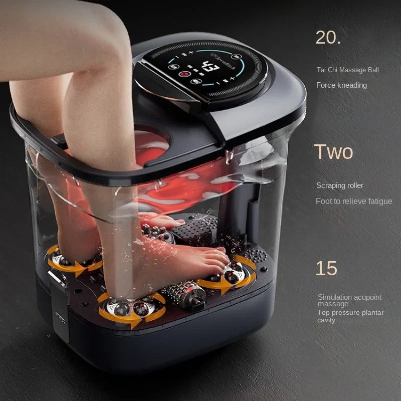 RelaxHeat Electric Foot Spa with Adjustable Temperature Control