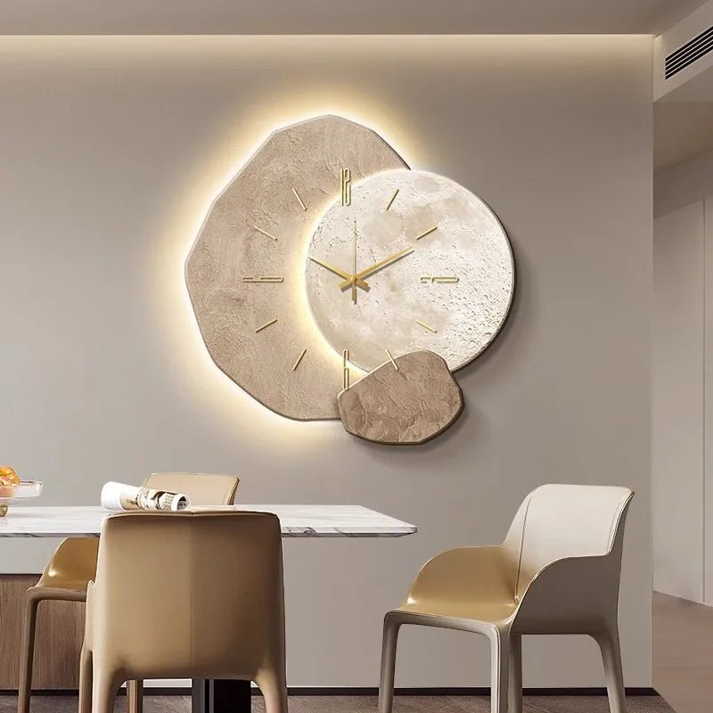 Scandinavian Style Wall Clock with Minimalist Design