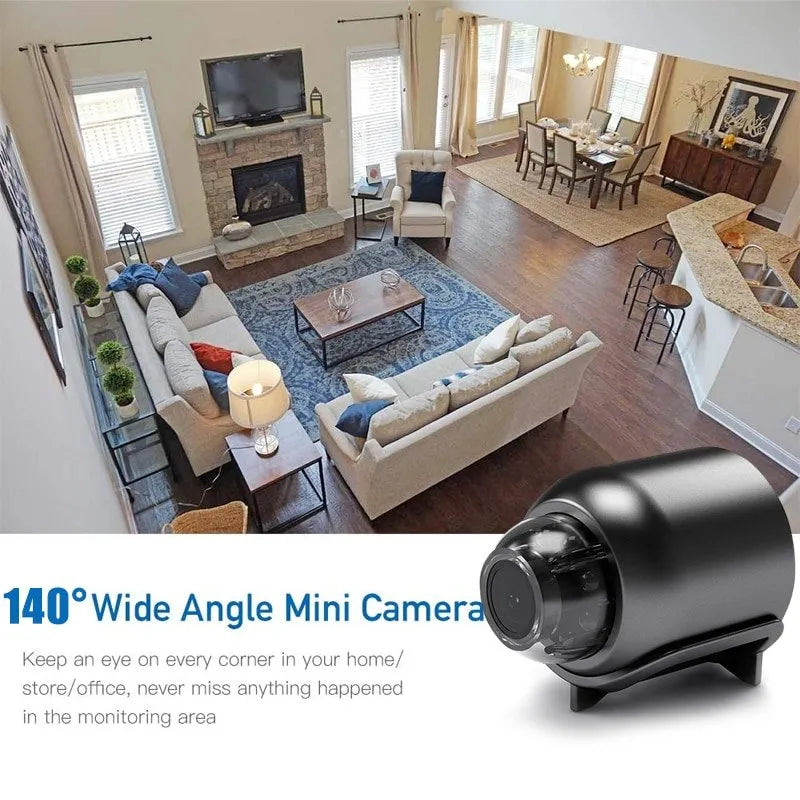 Compact 5G Wireless Security Camera with 1080P HD Clarity