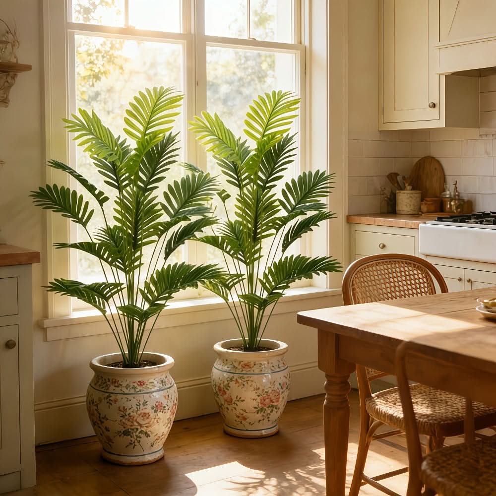 LushGreen - Artificial Tropical Palm Leaves for Home Decor