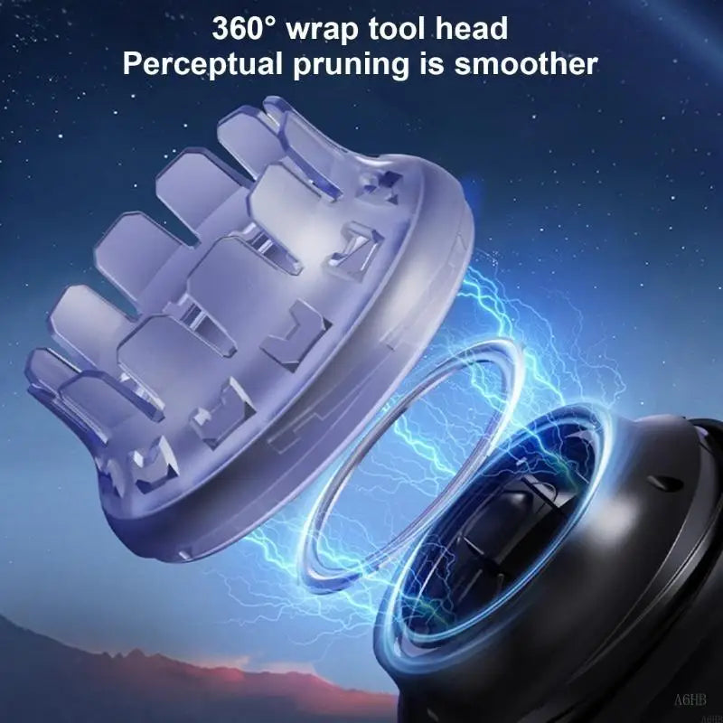 GroomMaster Cordless Beard Trimmer & Shaver with Smart Display