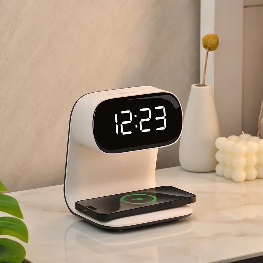 Lumos Smart Alarm Clock with Wireless Charging & Soothing Light