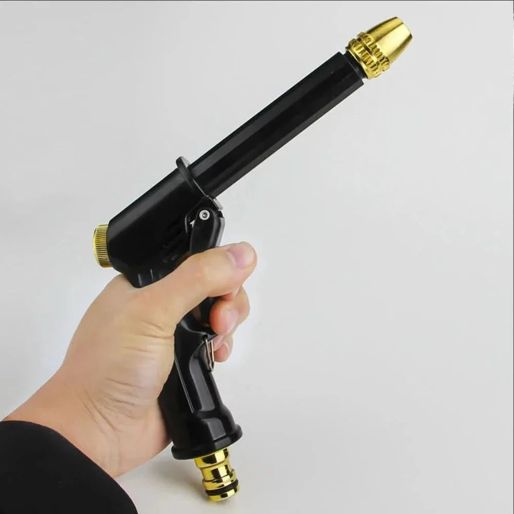 AquaBlast Pro – Adjustable High-Pressure Garden Spray Nozzle