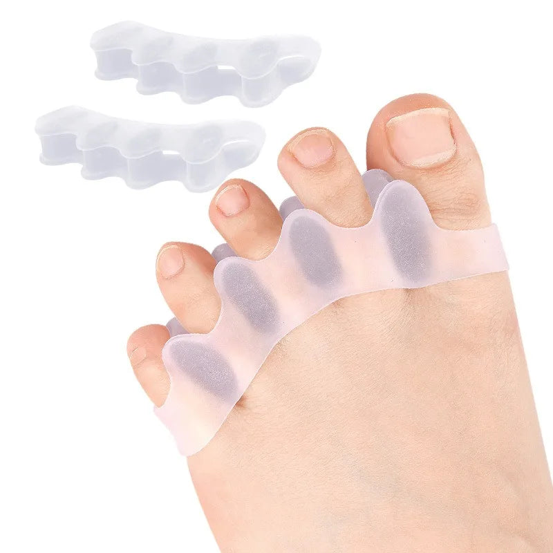 ComfortFit Silicone Toe Spacers – Soft Gel Support for Toes
