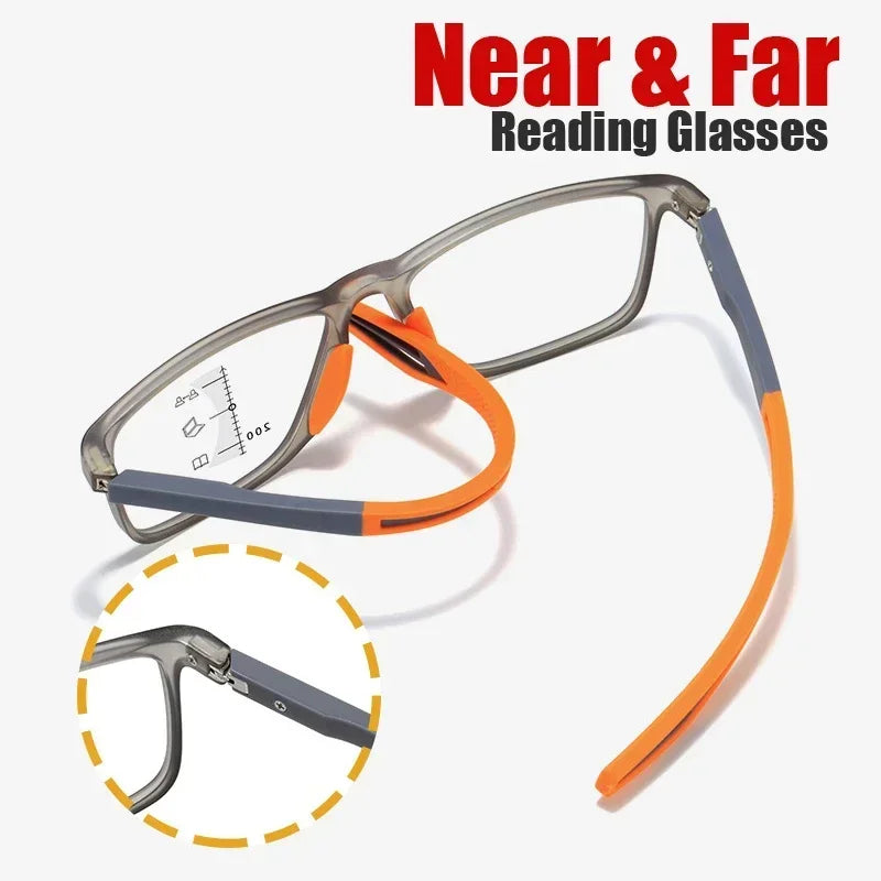 Visionary Multifocal Blue Light Glasses for Daily Use