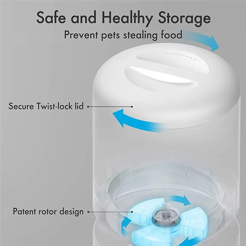 PawMate 5L Automatic Pet Feeder & Water Station