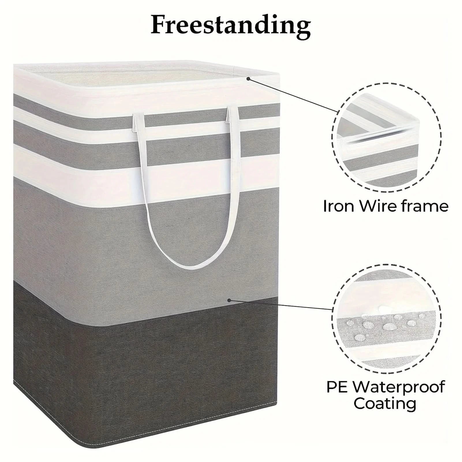 SmartSpace – Oversized Laundry Bin with Ergonomic Handles