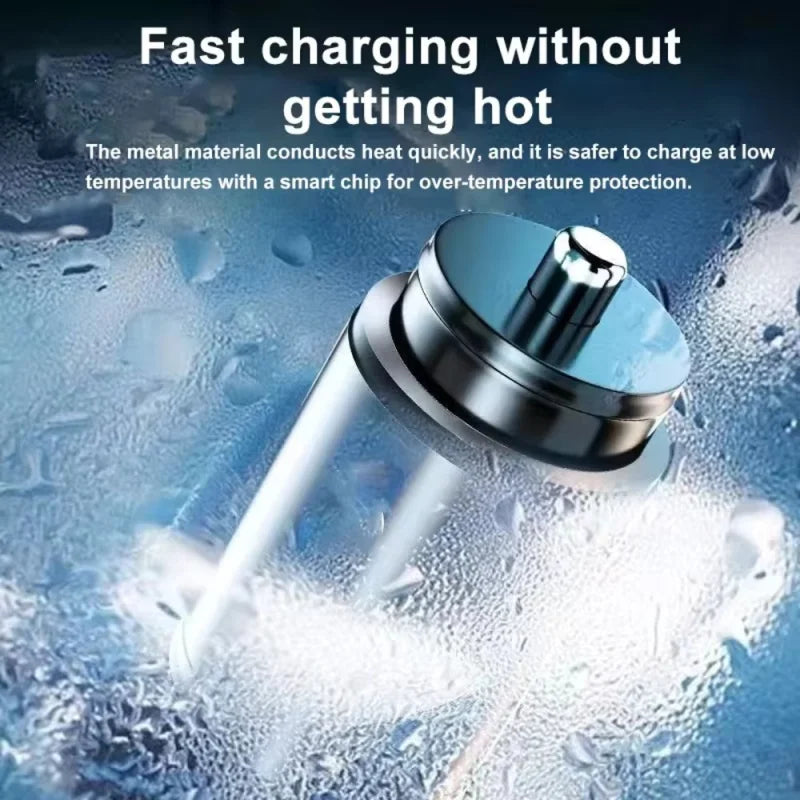 PowerDrive 200W Compact USB-C Car Charger for Fast Charging