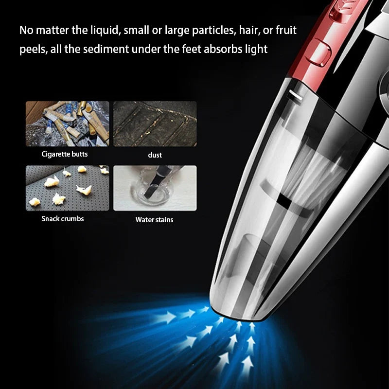 CompactMax Portable Car Vacuum – Effortless Cleaning for Your Vehicle