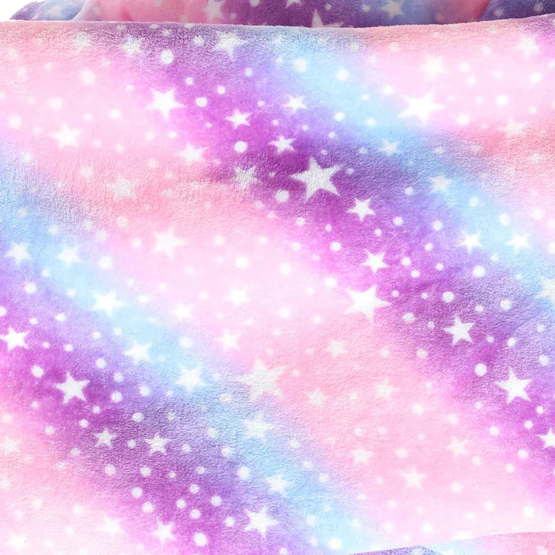 Hooded Fleece Blanket with Pockets – Extra Large Cozy Throw