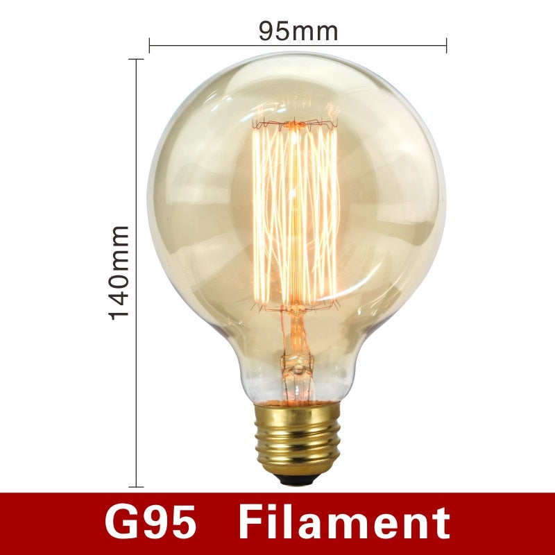 Retro Style Light Bulbs - Nostalgic Illumination