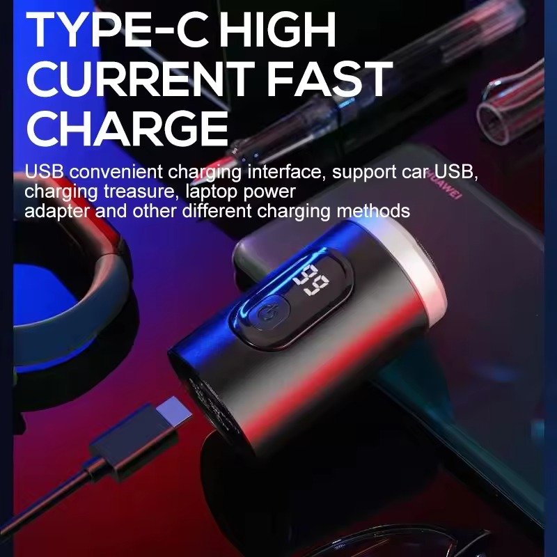 Compact Rechargeable Grooming Shaver for Effortless Precision