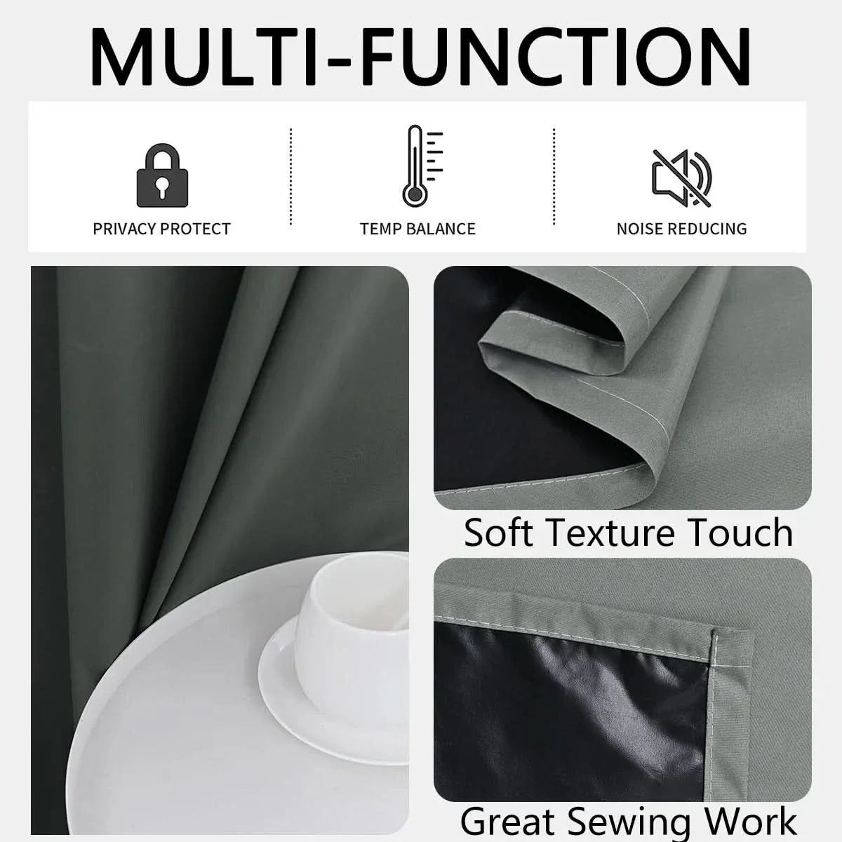 EclipseShield - Premium 100% Blackout Curtains for Ultimate Comfort