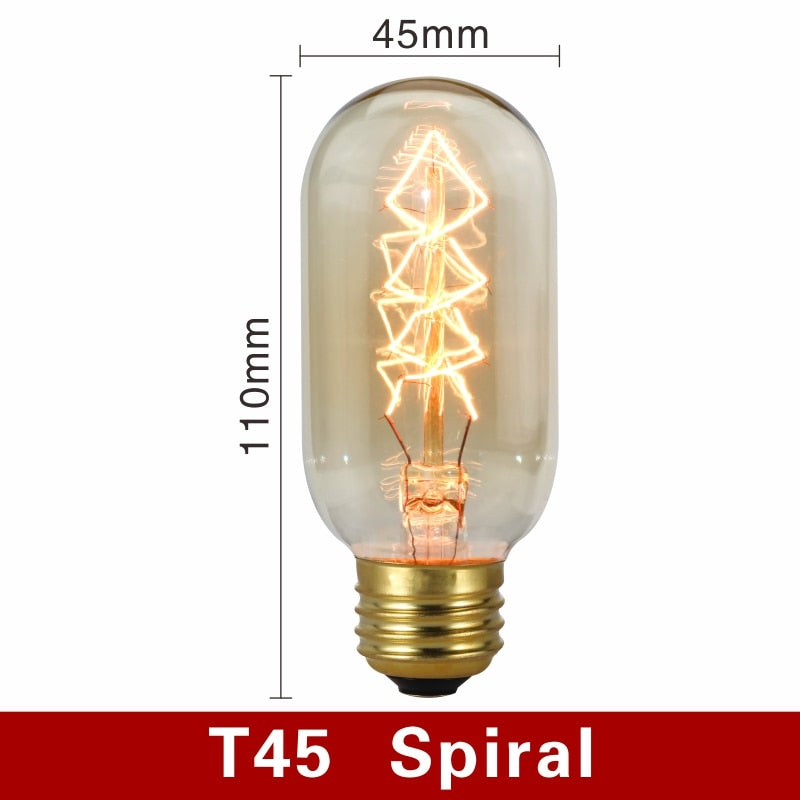 Retro Style Light Bulbs - Nostalgic Illumination