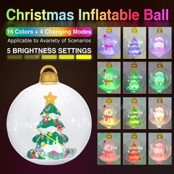 Bright & Festive Inflatable Holiday Decorations for Outdoors