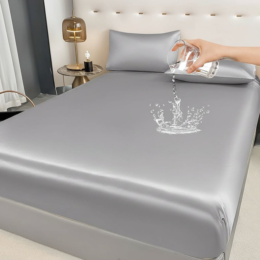 AquaGuard – Premium Waterproof Fitted Mattress Protector