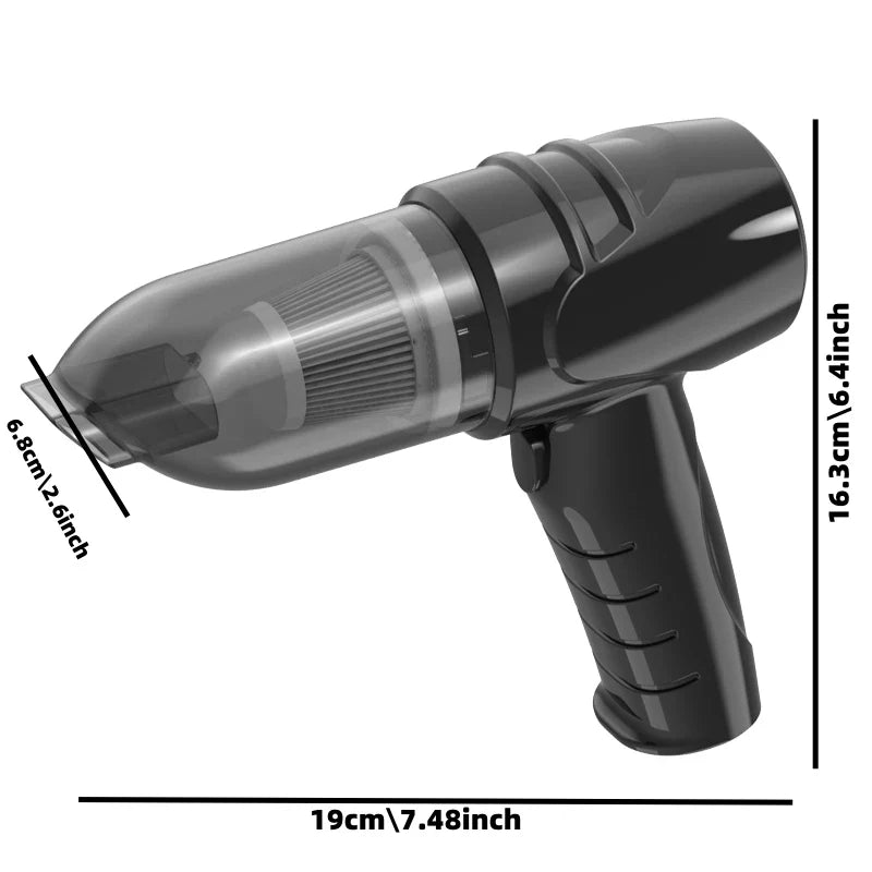 FlexiClean Cordless Handheld Vacuum – Effortless Cleaning for Home & Car