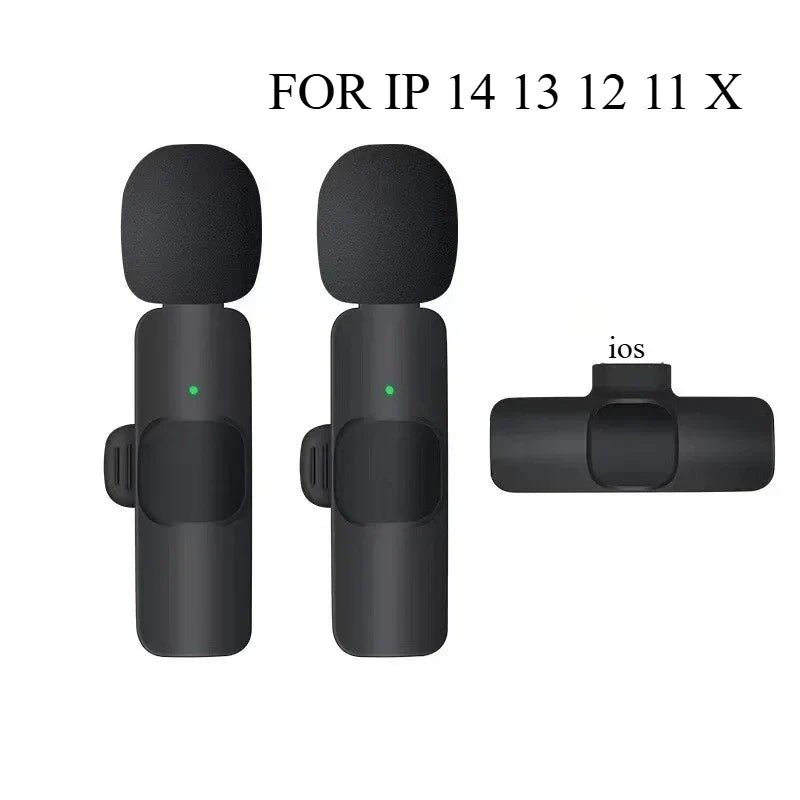 Compact Wireless Lavalier Mic for USB-C Smartphones – Ideal for Vlogging and Streaming