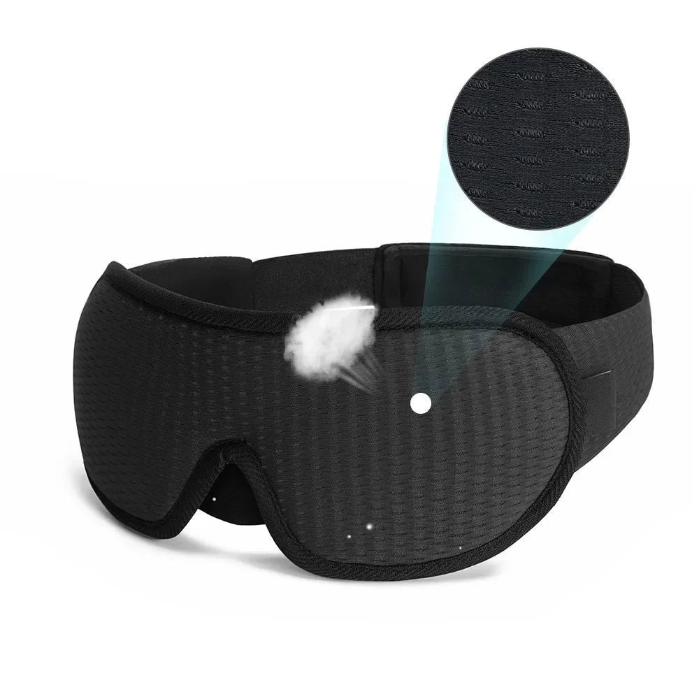 SereneDream 3D Comfort Eye Mask – Ultimate Light-Blocking Sleep Mask for Travel & Relaxation