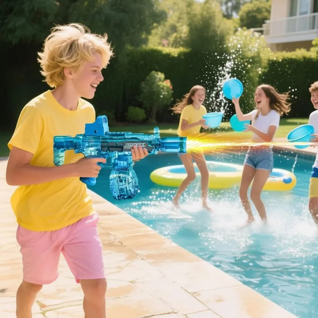 AquaBlaster Pro – Rechargeable Electric Water Shooter