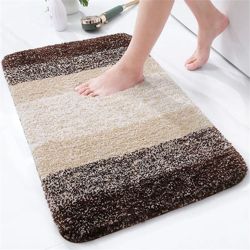 CozyNest – Plush Non-Slip Bathroom Rug for Everyday Use