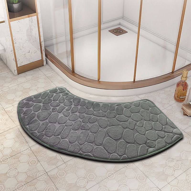 Luxurious 3D Textured Bath Mat with Quick-Dry Technology