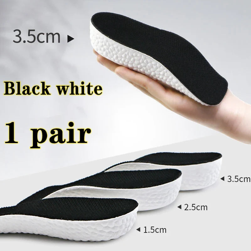 Elevate Comfort Insoles – Adjustable 1–3cm Height Boost with Arch Support