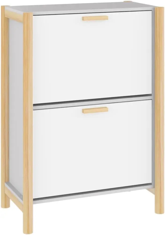 Shoe Storage Cabinet with Doors for Entryway – Slim Design