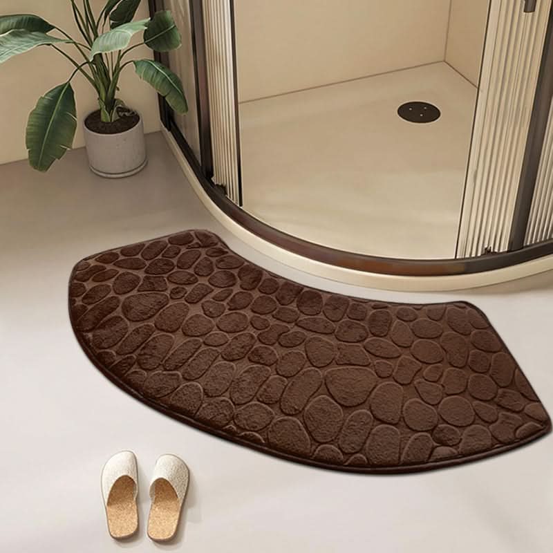 Luxurious 3D Textured Bath Mat with Quick-Dry Technology