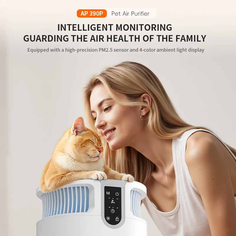 PetSafe Smart WiFi Air Purifier | Advanced HEPA Filter for Home