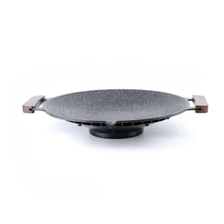 Aluminium Camping and BBQ Grill Pan with Handles – Portable Design