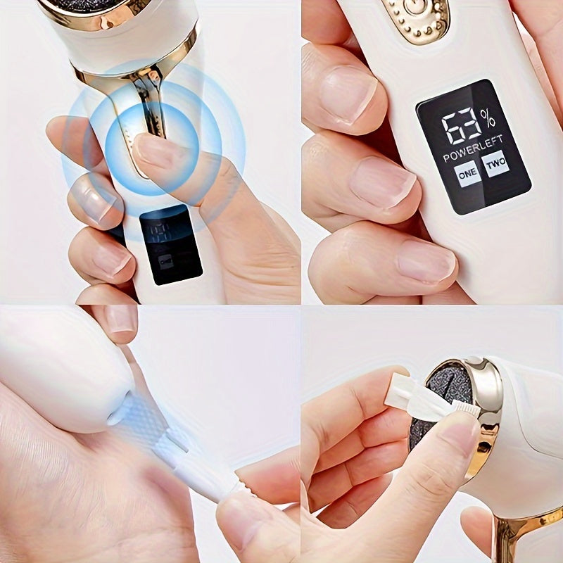 Ultimate Electric Foot Care System – Smooth Away Calluses Effortlessly