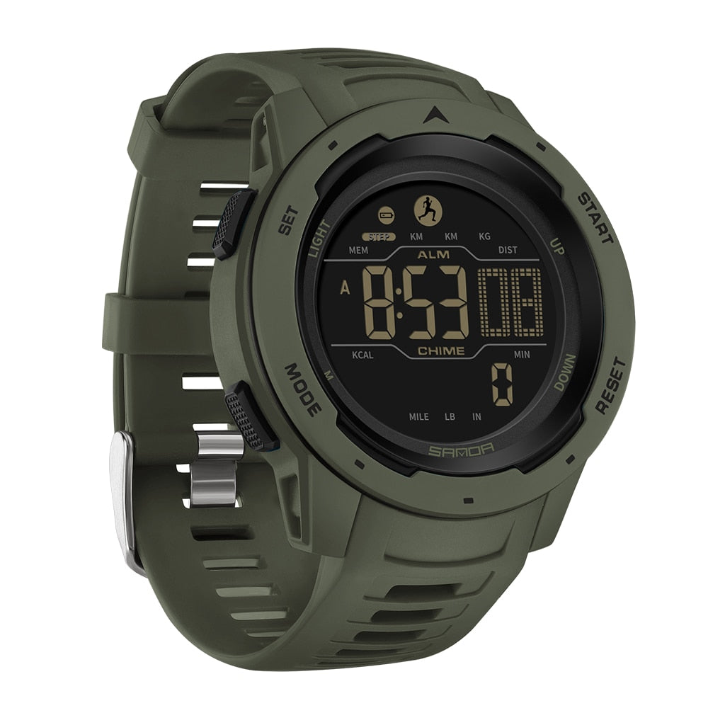 Rugged Outdoor Activity Tracker Watch – Waterproof & Durable