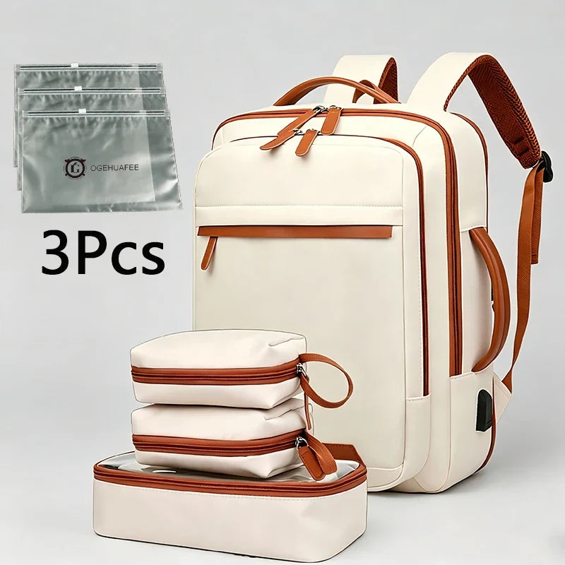 Versatile Expandable Travel Backpack – 20-35L Lightweight Design