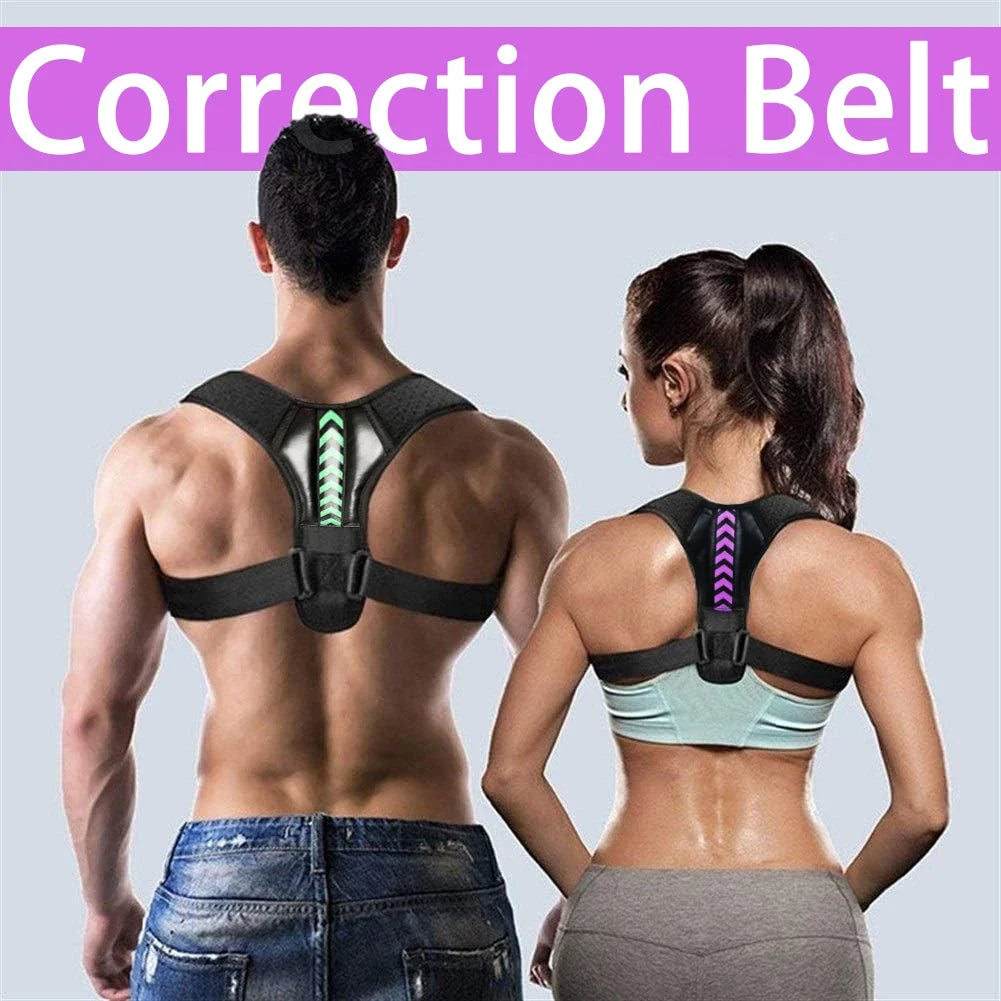 FlexiPosture Adjustable Support Brace – Comfortable Back Alignment for All