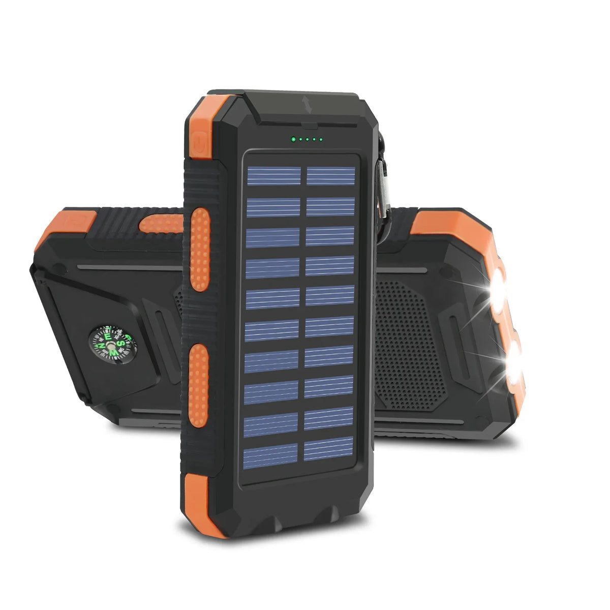 EcoCharge 20000mAh Solar Portable Power Bank with Fast Charge