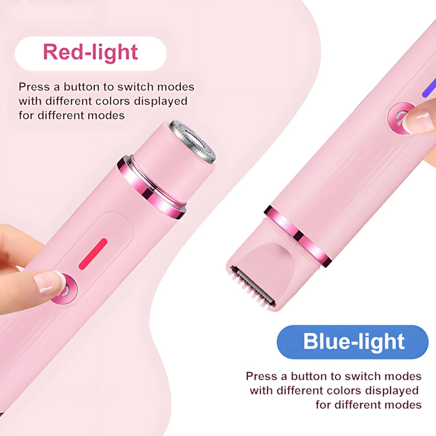 BellaTrim Dual-Head Electric Grooming Kit for Women