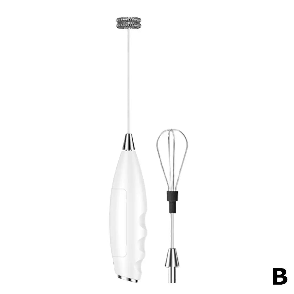 BrewMaster Cordless Milk Frother | Rechargeable Foam Maker for Lattes, Cappuccinos, and More
