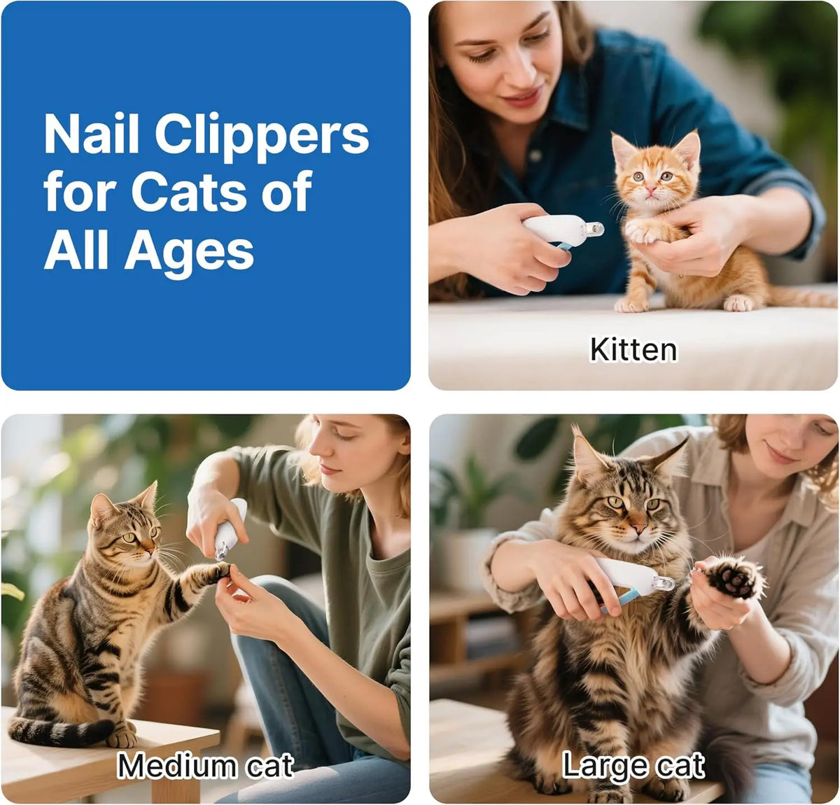 PawPerfect Nail Clippers with Safety Shield – Stainless Steel Pet Trimmer for Precise Grooming