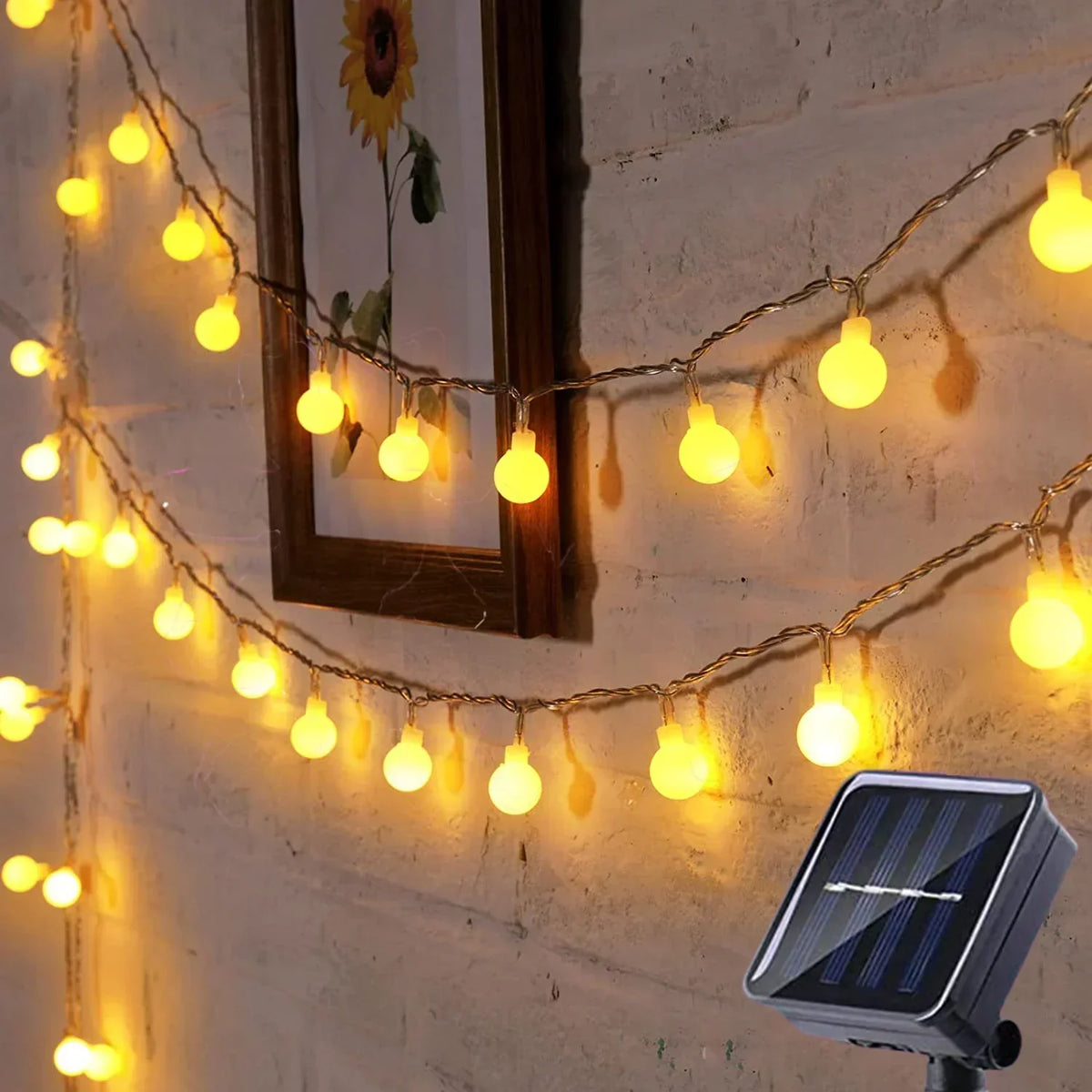 Outdoor Solar String Lights for Festive Celebrations